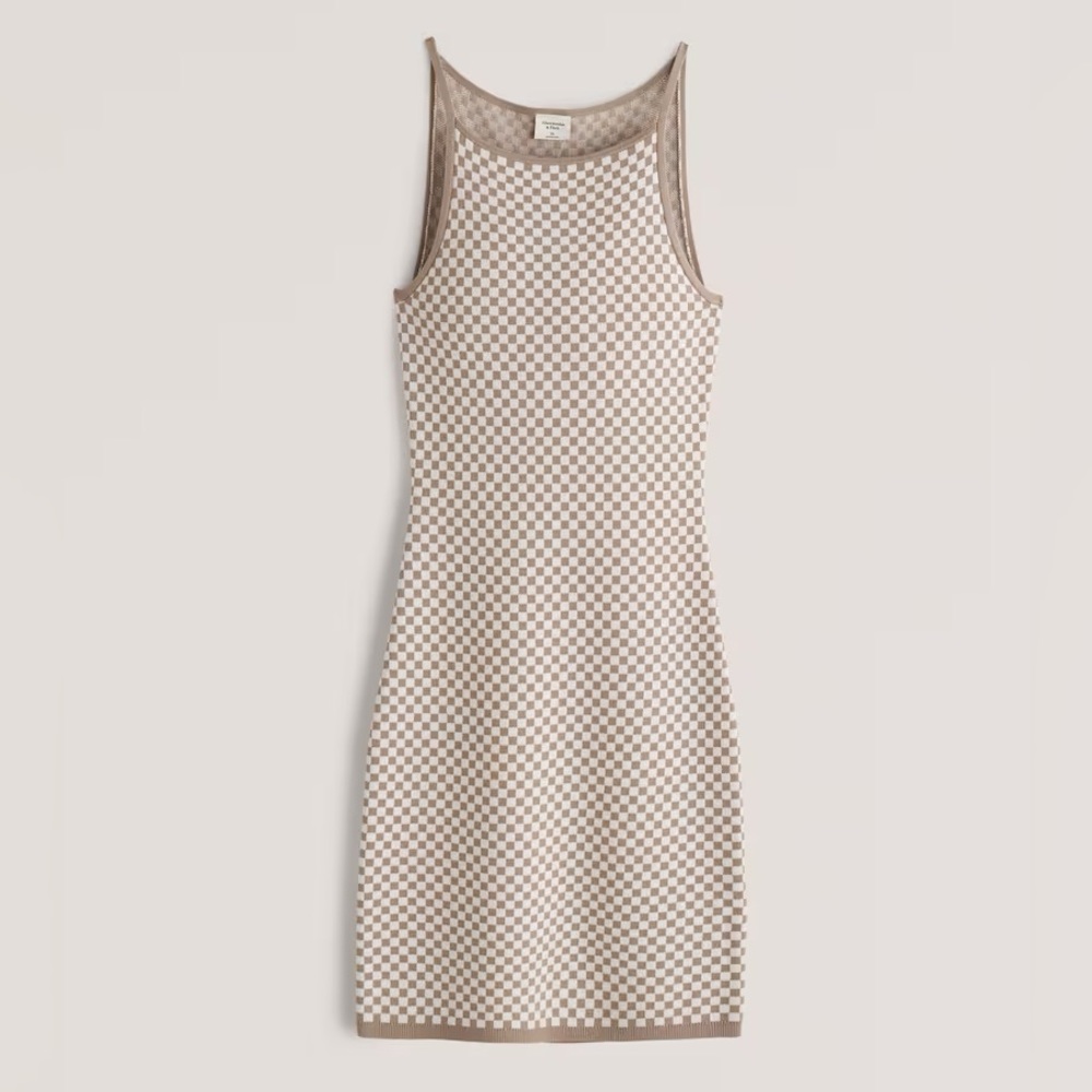 Abercrombie & Fitch Jacquard Sweater Dress Mini